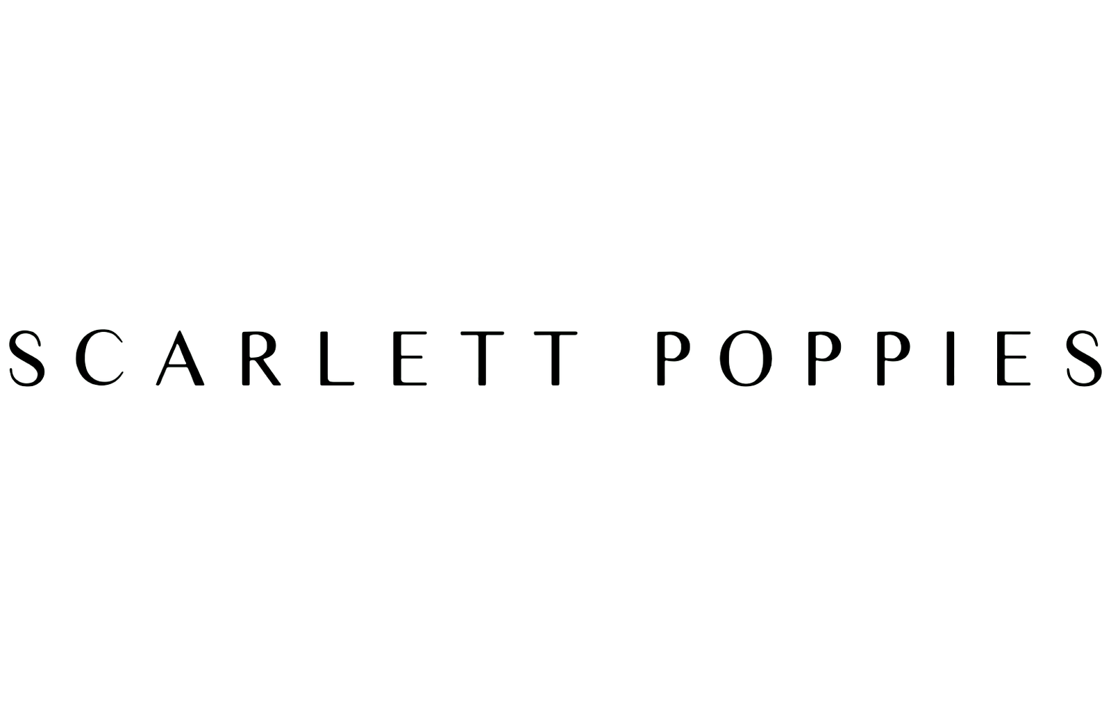 Das Scarlett Poppies Logo.