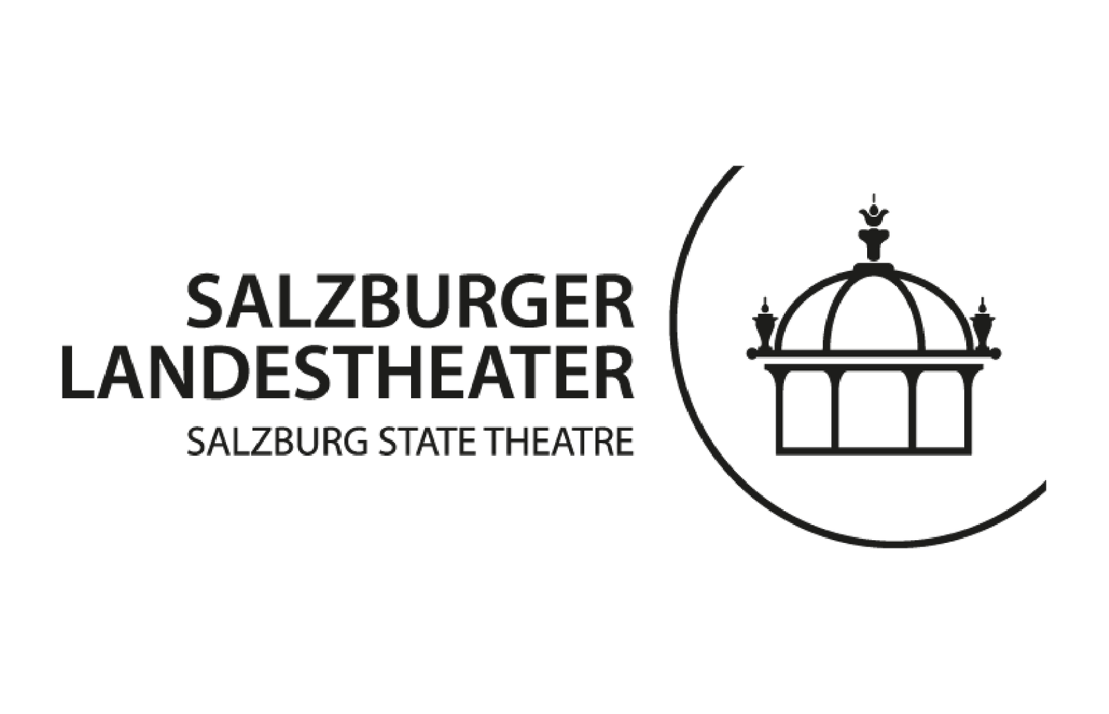 Das Logo des Salzburger Landestheaters.